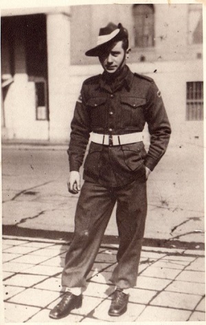 Lance Corporal Leslie John Hildebrandt in Japan 1946
